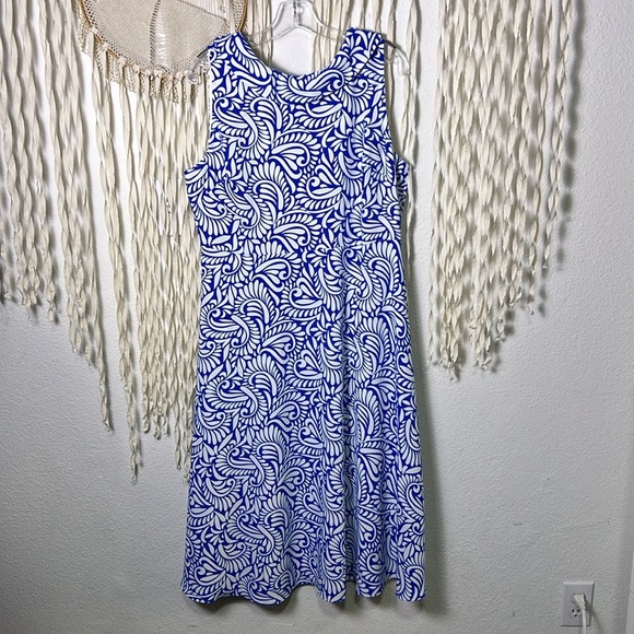 Boden Clarissa Midi Length Sleeveless Dress Size 12P - Picture 8 of 15